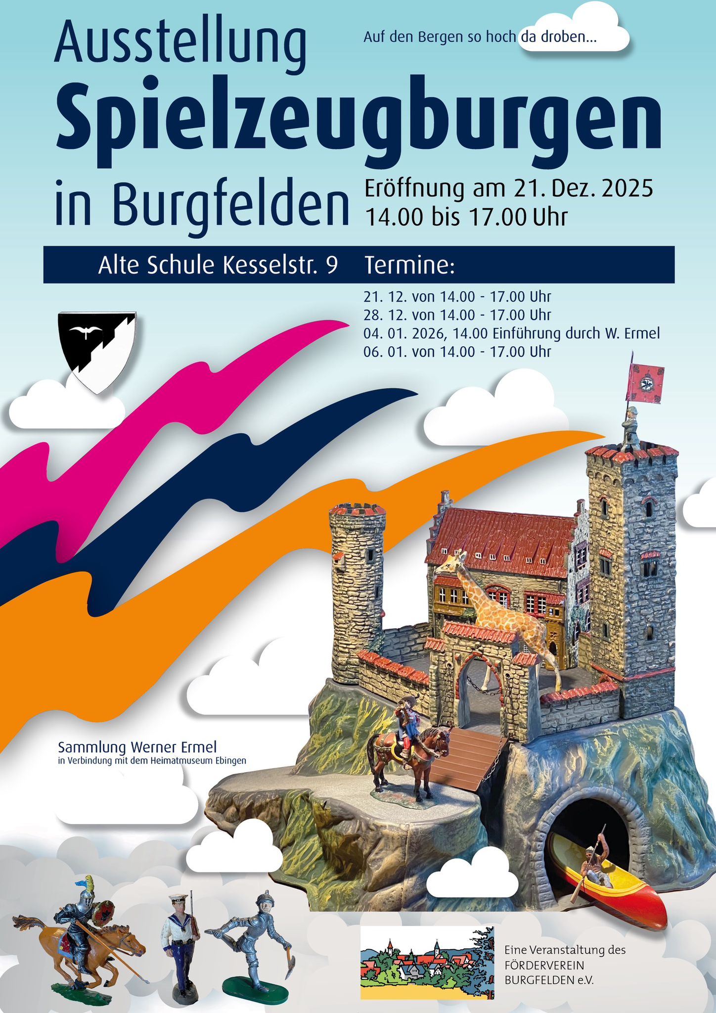 Ausstellung Spielzeugburgen